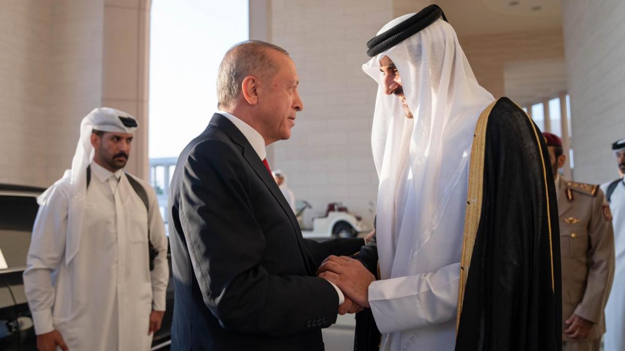 بازتاب سفر اردوغان به قطر در رسانه‌های این کشور