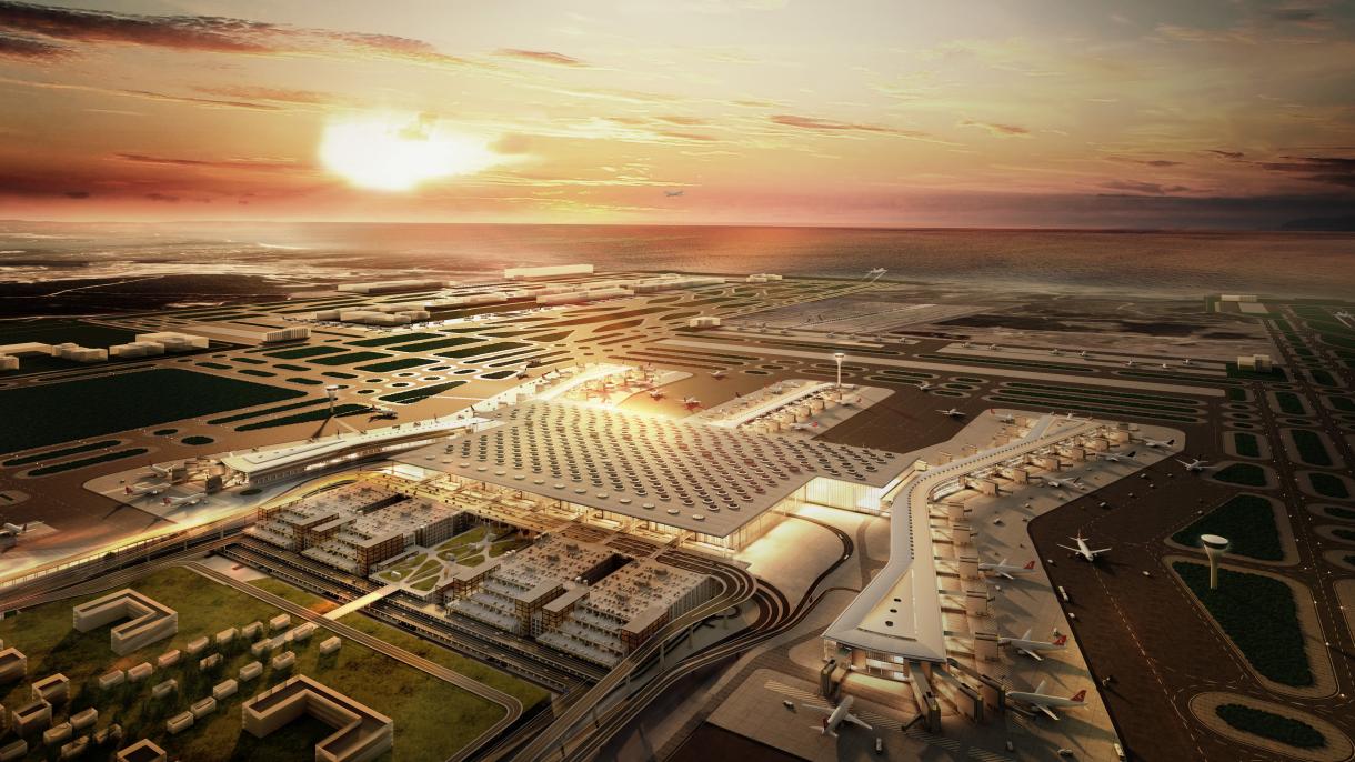 Първия полет от новото летище в Истанбул