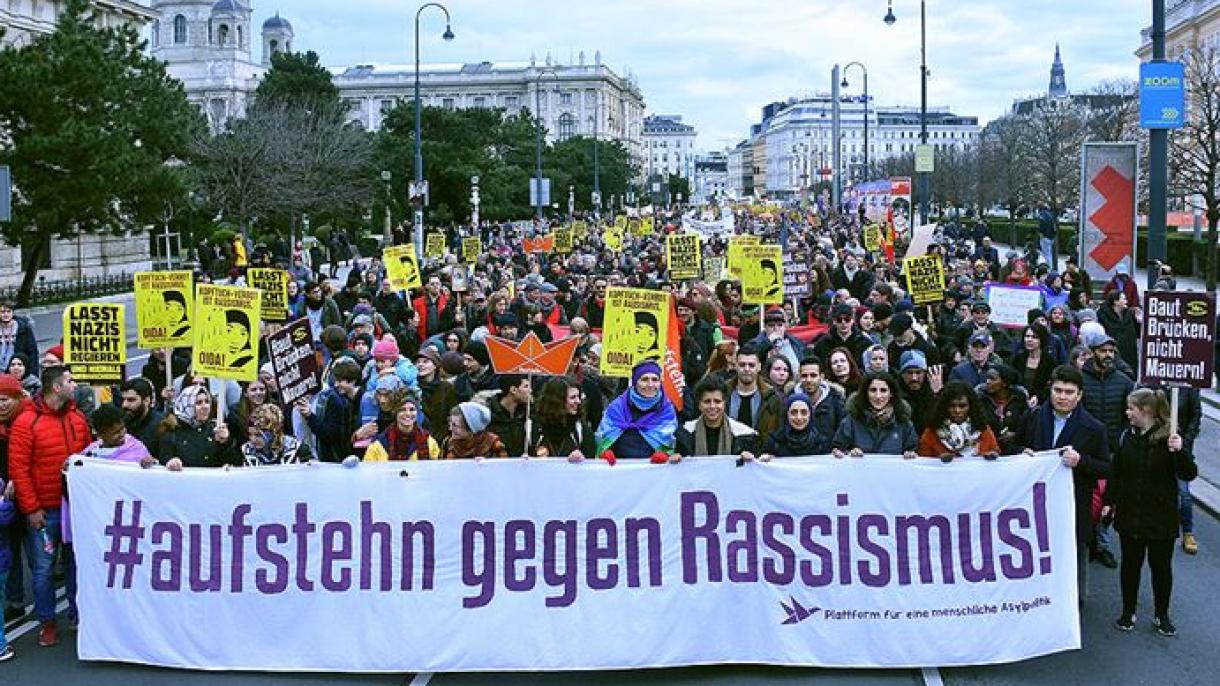 تظاهرات ضد نژاد‌پرستی و تبعیض در وین