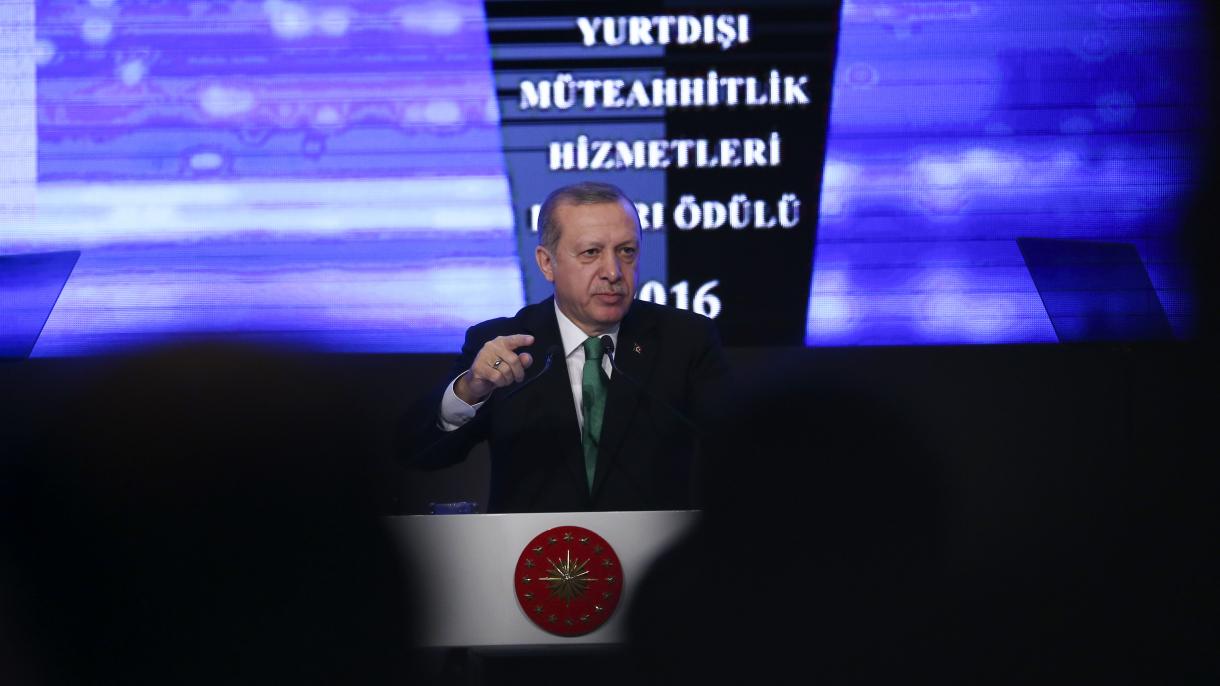 Presidente Erdogan: “Nel nostro libro non è possibile tornare indietro”