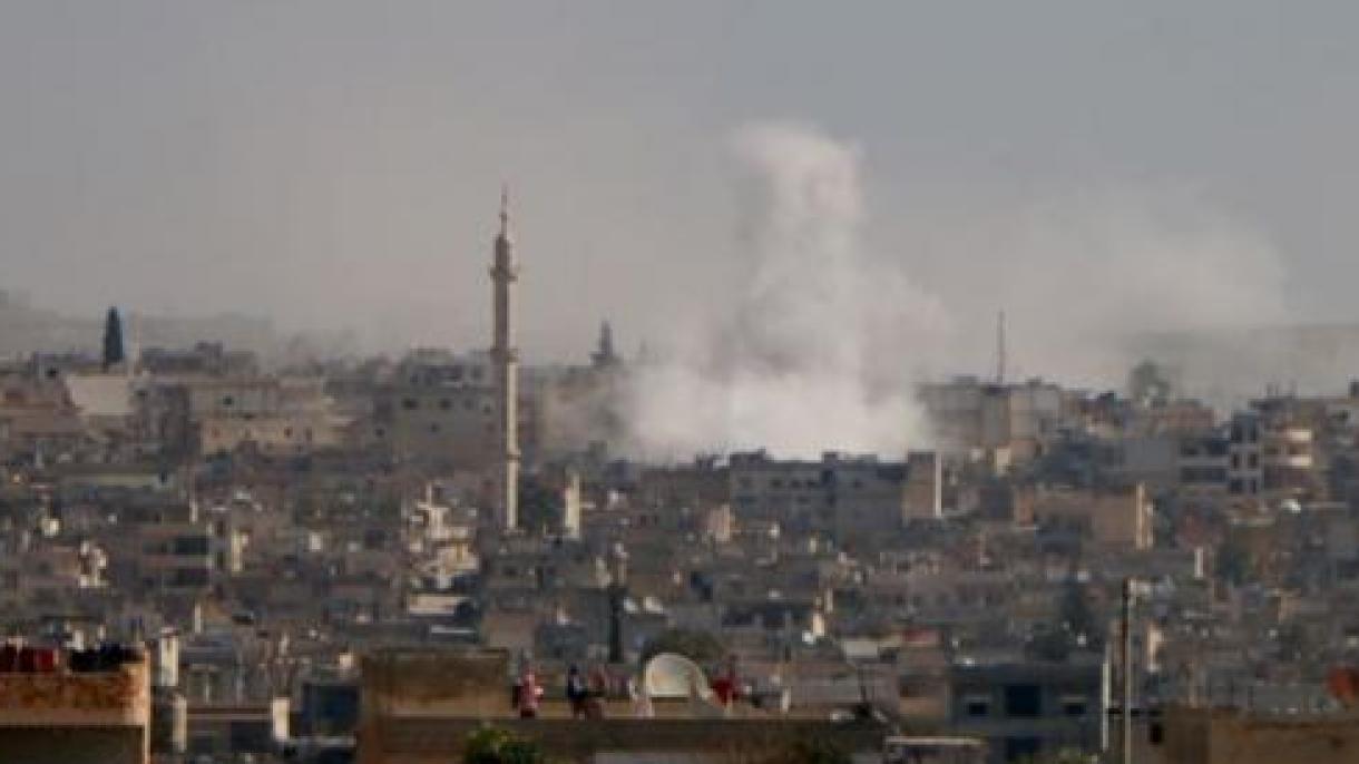 叙利亚冲突降级区内的定居点遭袭