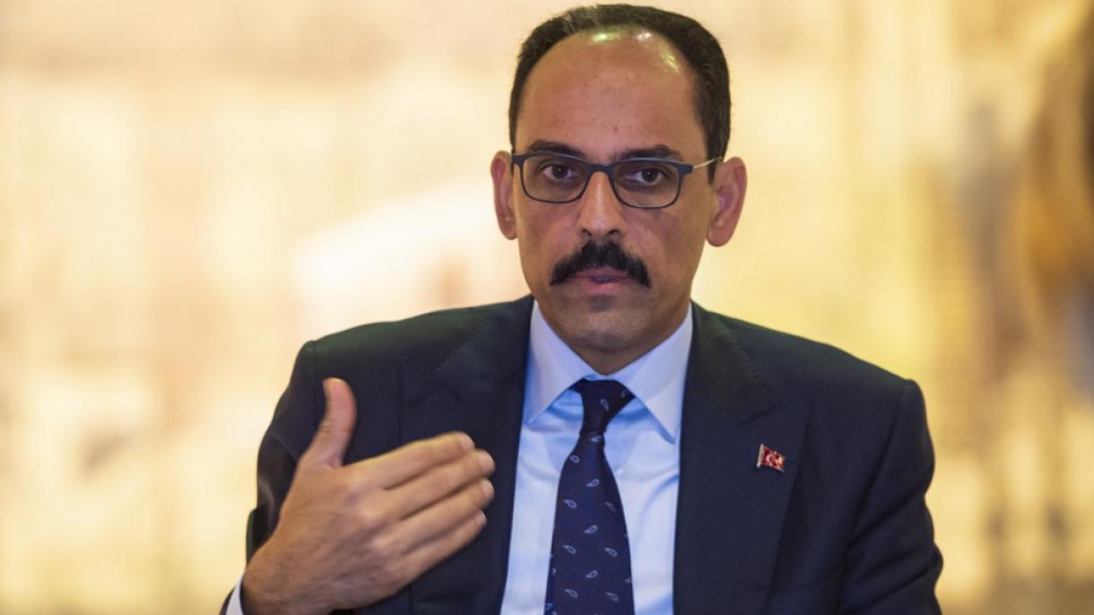 El portavoz de la Presidencia Ibrahim Kalın evaluó el año 2020 a través de video conferencia