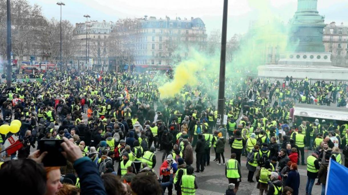 برآورد خسارات وارده به فرانسه در جریان تظاهرات جلیقه زردها