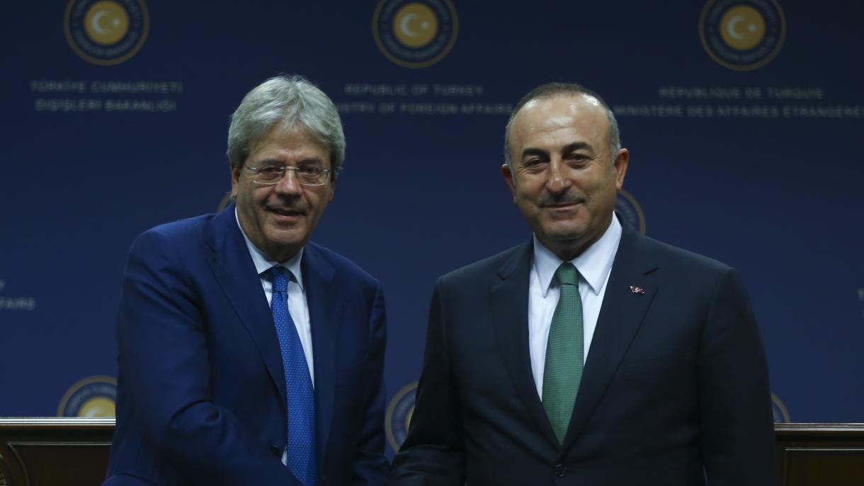 اٹلی کو ترکی پر اعتماد ہے ، وزیر خارجہ پاولو گینٹیلونی