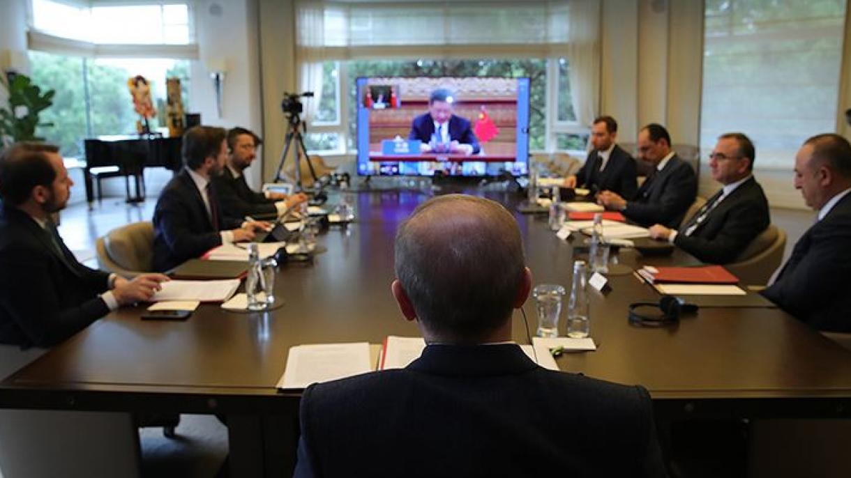 Los líderes se reúnen a través de video conferencia con la agenda Covid-19