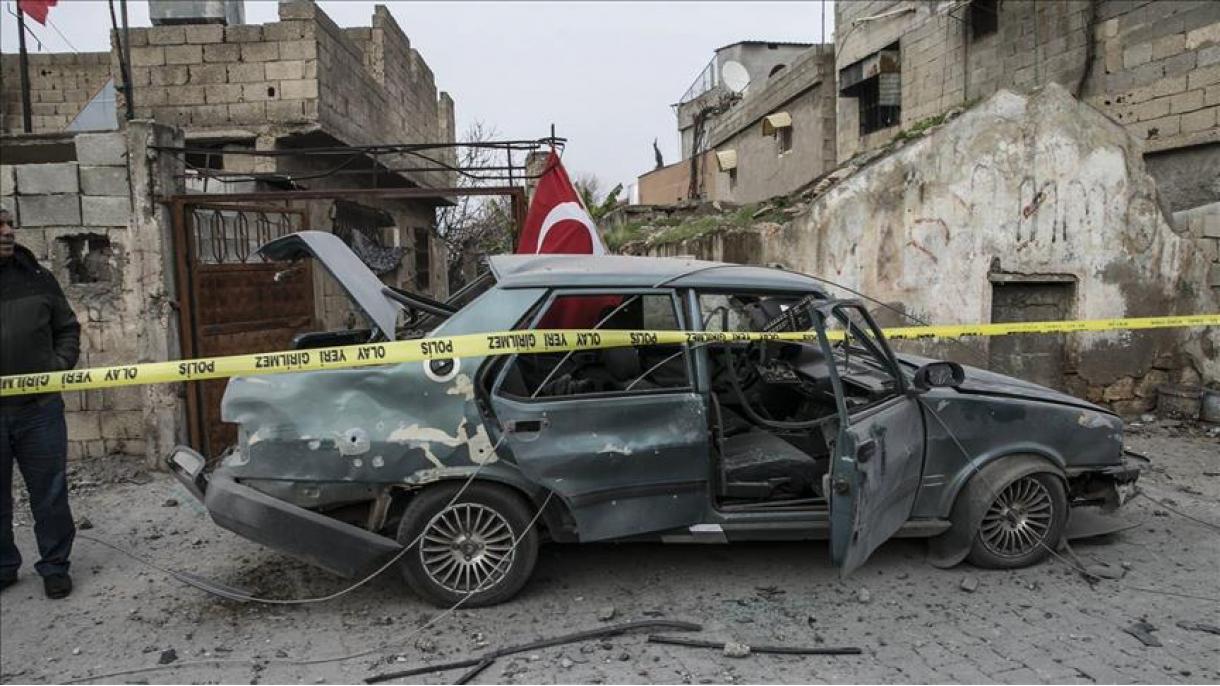边界城市吉利斯遭叙利亚火箭弹袭击