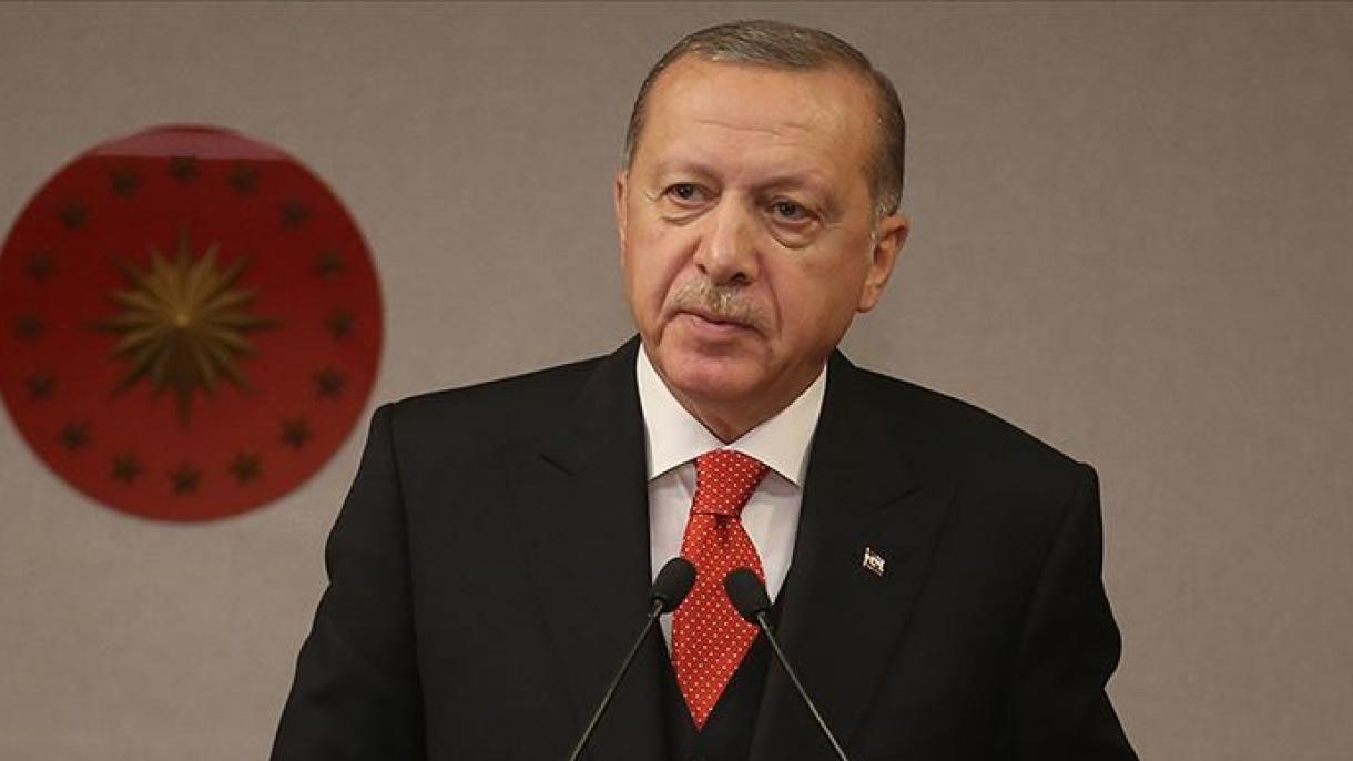 Президент Эрдоган элчилерди кабыл алды