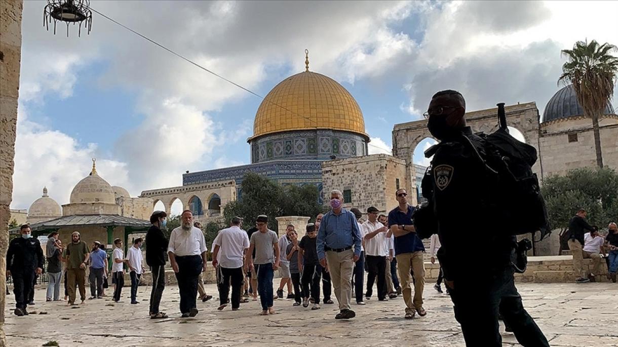 巴勒斯坦政党领导人萨拉赫阿克萨清真寺禁令被解除