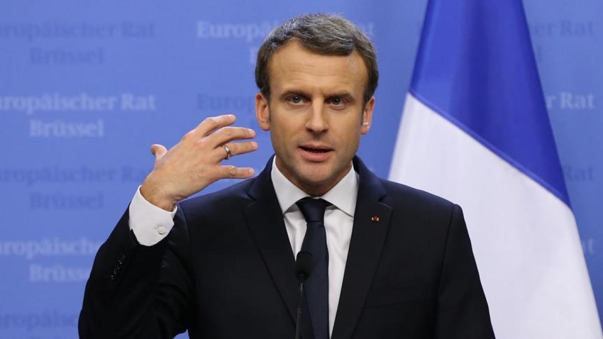 A francia elnök az SDF képviselőit fogadta