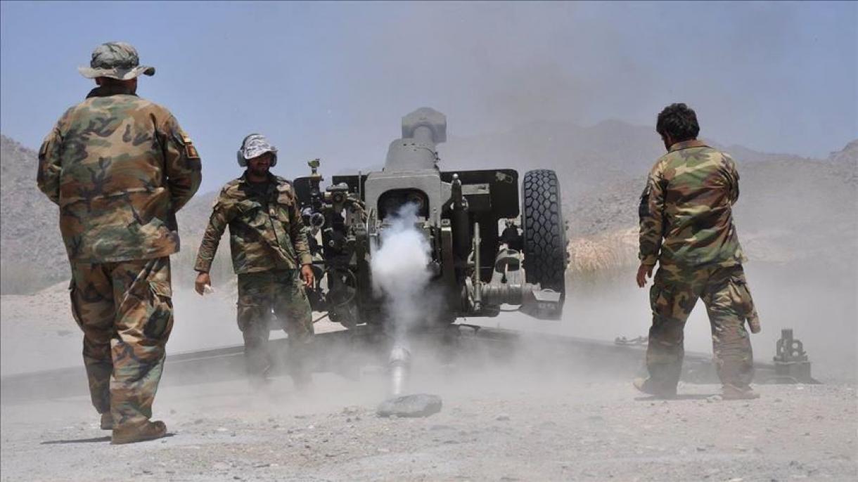 افغانستان ده تقریباً توقسان نفر داعش جنگری سی اولدیریلگن