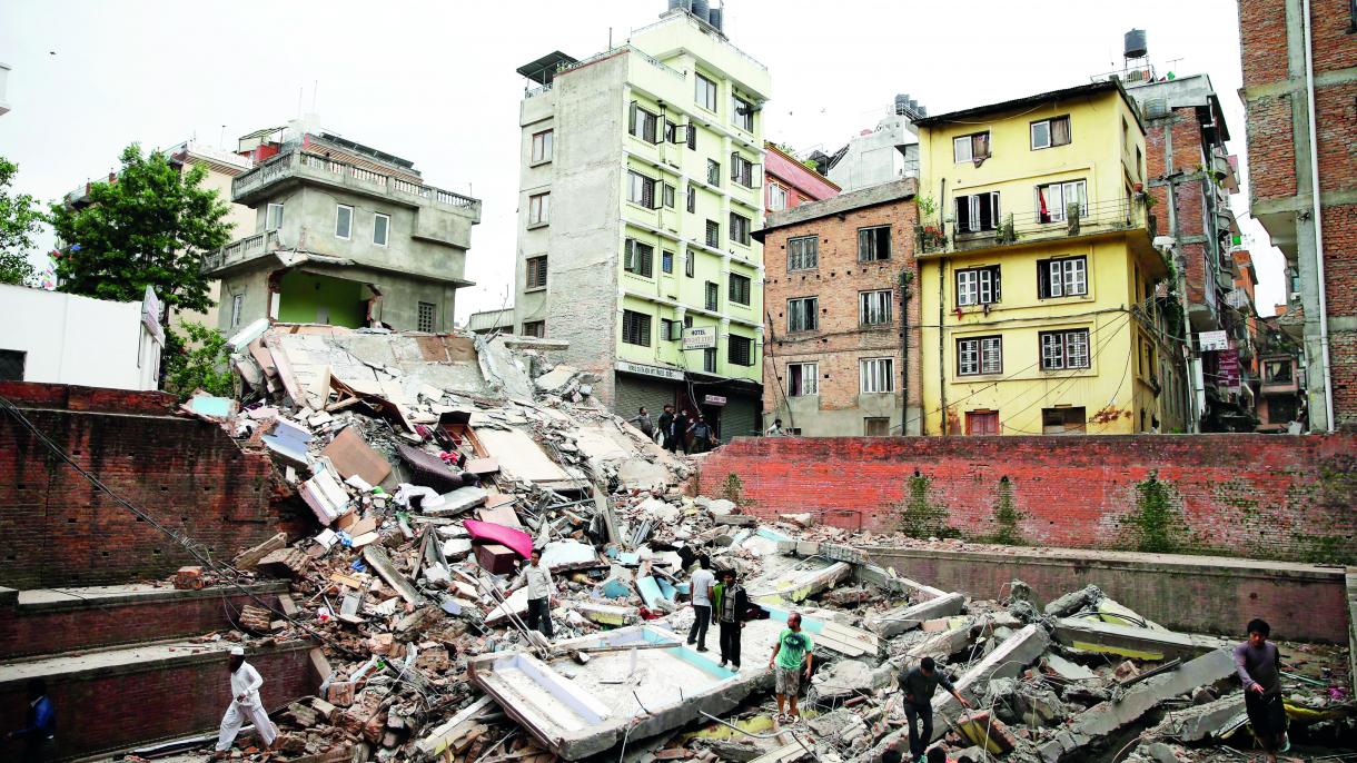 中国西藏自治区发生6.9级地震