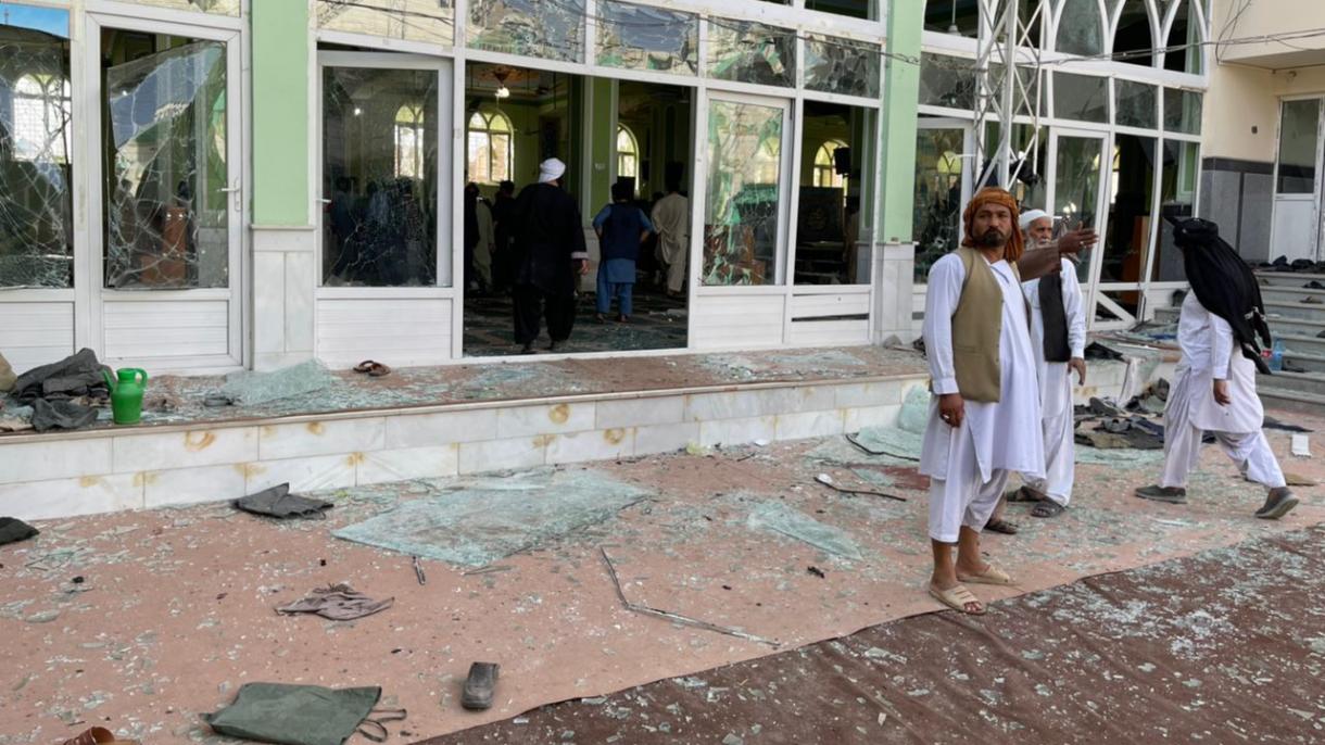 افغانستانده اویوشتیریلگن تروریستیک هجوم عاقبتیده کوپلب کیشی حیاتینی یوقاتدی