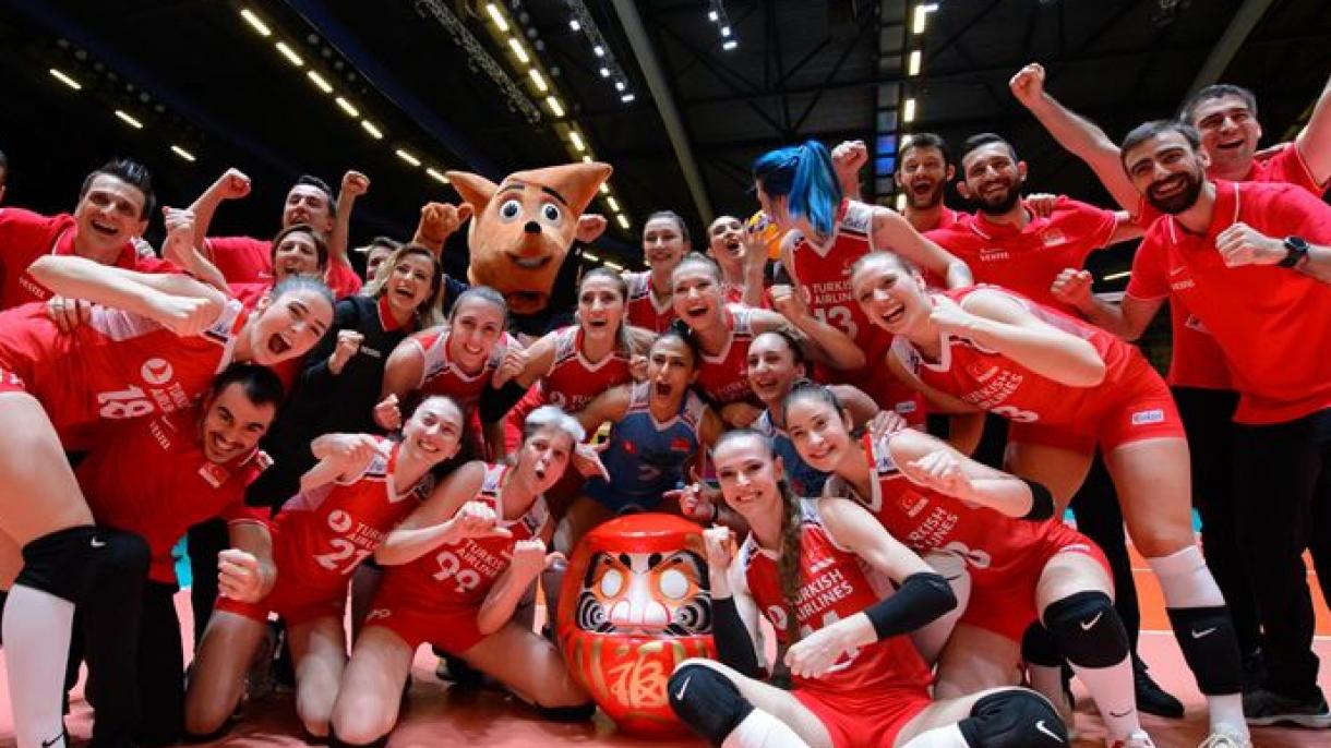 تیم ملی والیبال زنان ترکیه در رده بندی جهانی در رده 5 ام جای گرفت