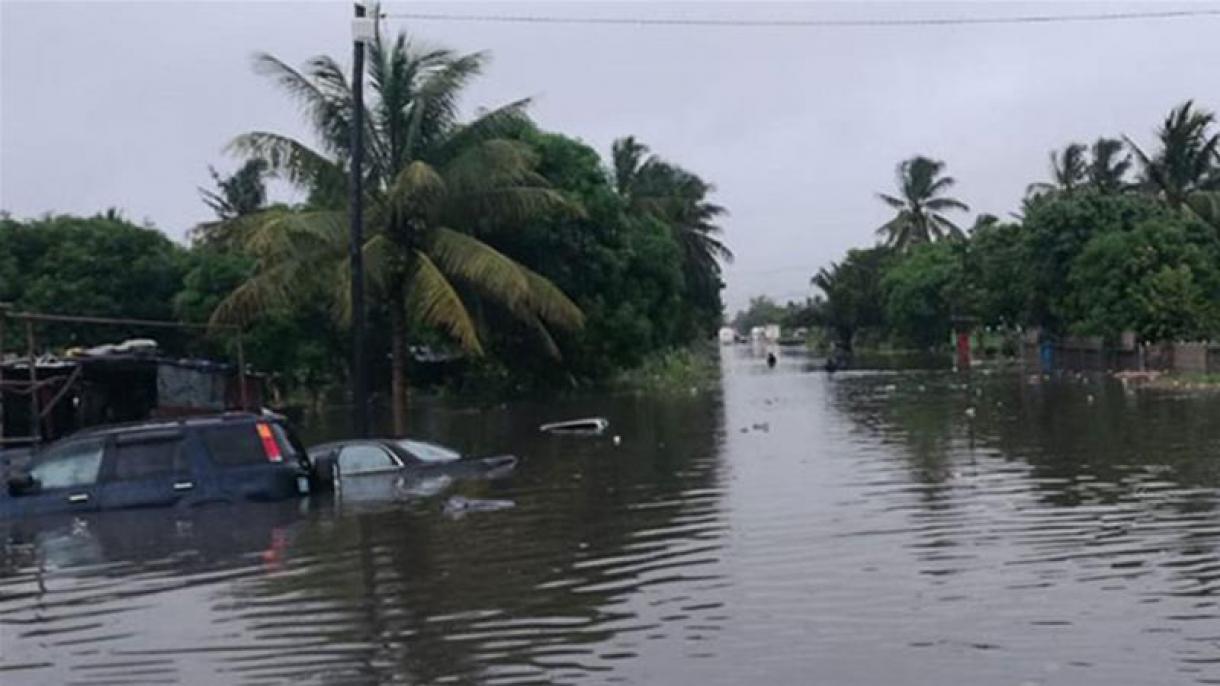 Hurrikán és árvíz Mozambikban