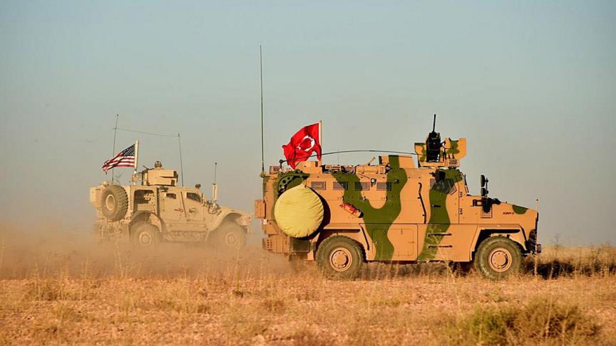 پایان دومین مرحله آموزش های نظامی مشترک ترکیه و آمریکا برای منبج