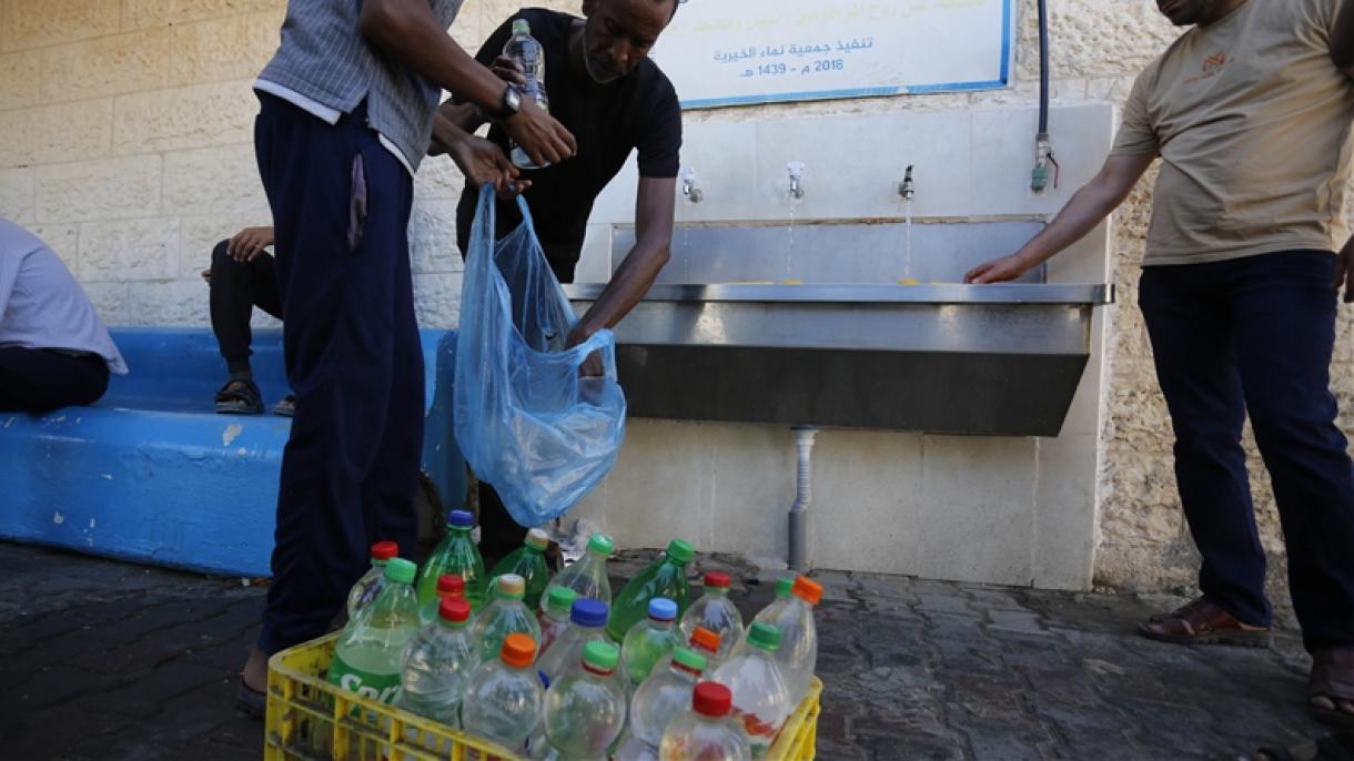HRW: „ღაზაში 600 ათას ადამიანს სუფთა წყალი ესაჭიროება“