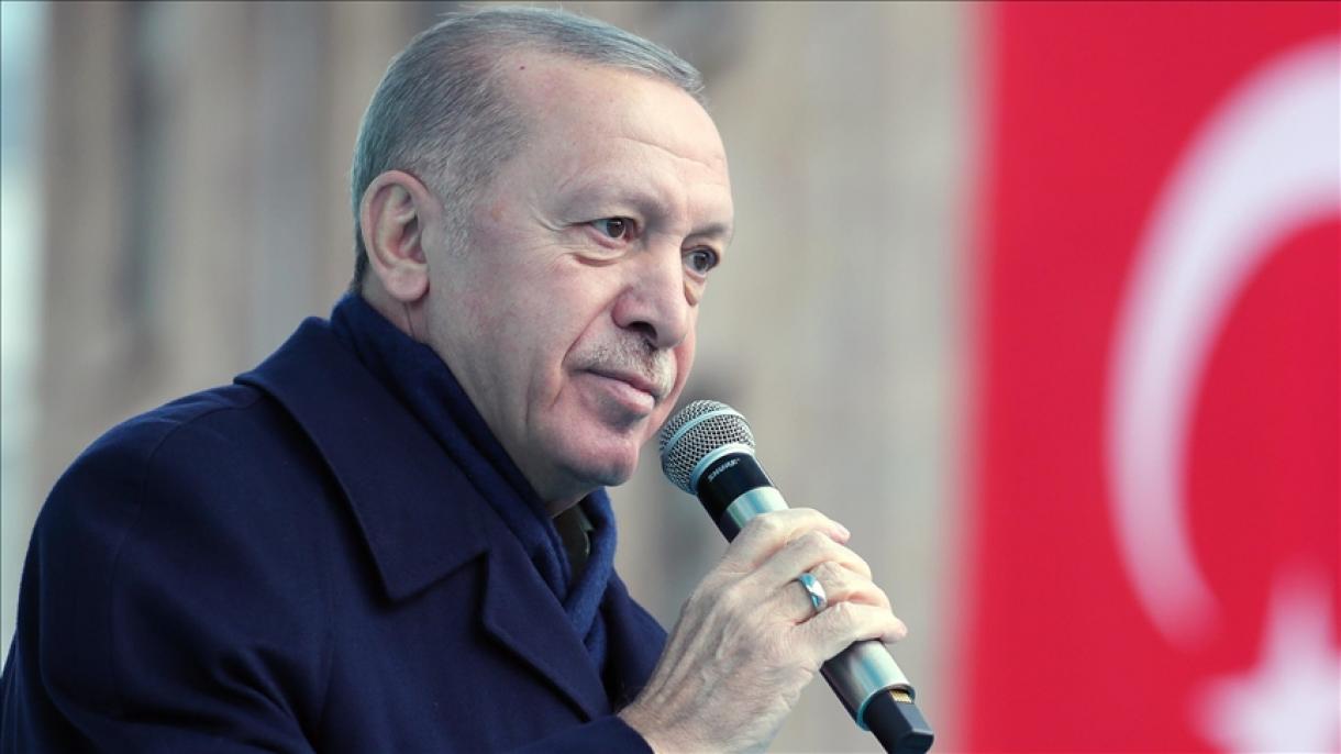 Prezident Erdogan Trabzon welaýatyna bardy