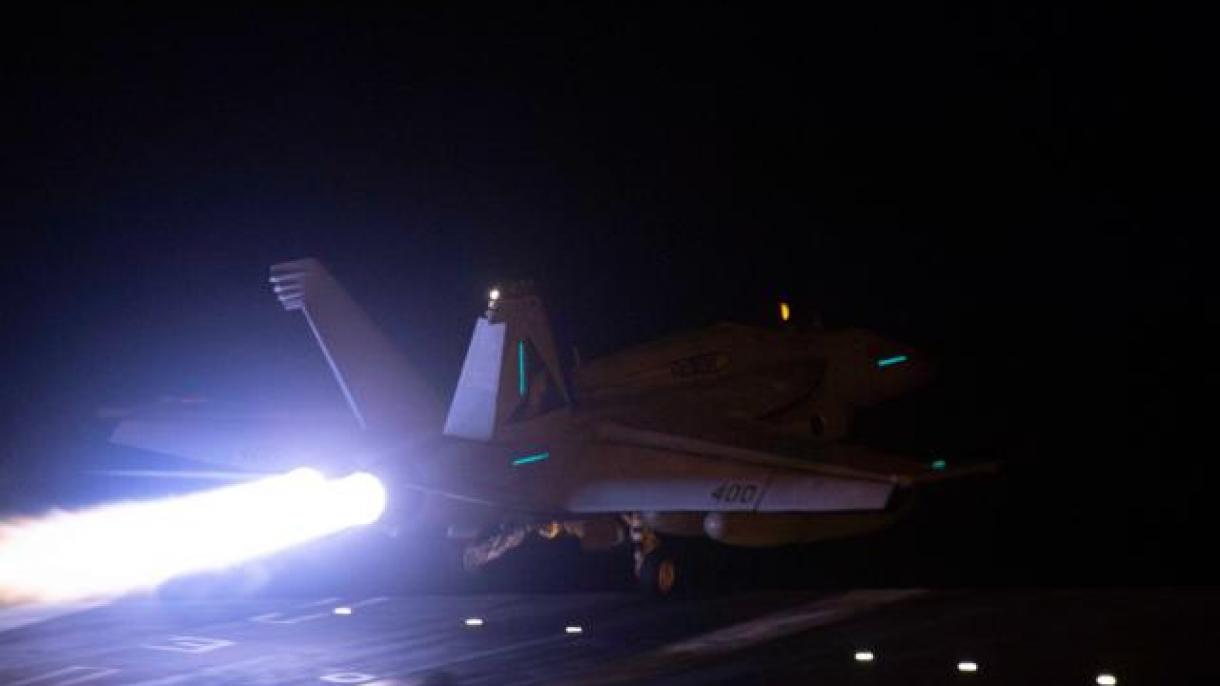 امریکی و برطانوی طیاروں نے یمن کے 5 مقامات پر حملہ کر دیا
