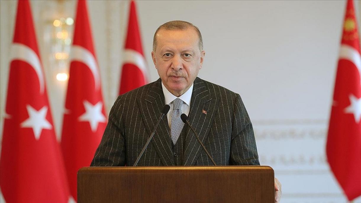 پیام تبریکیه اردوغان به مناسبت عید سعید فطر