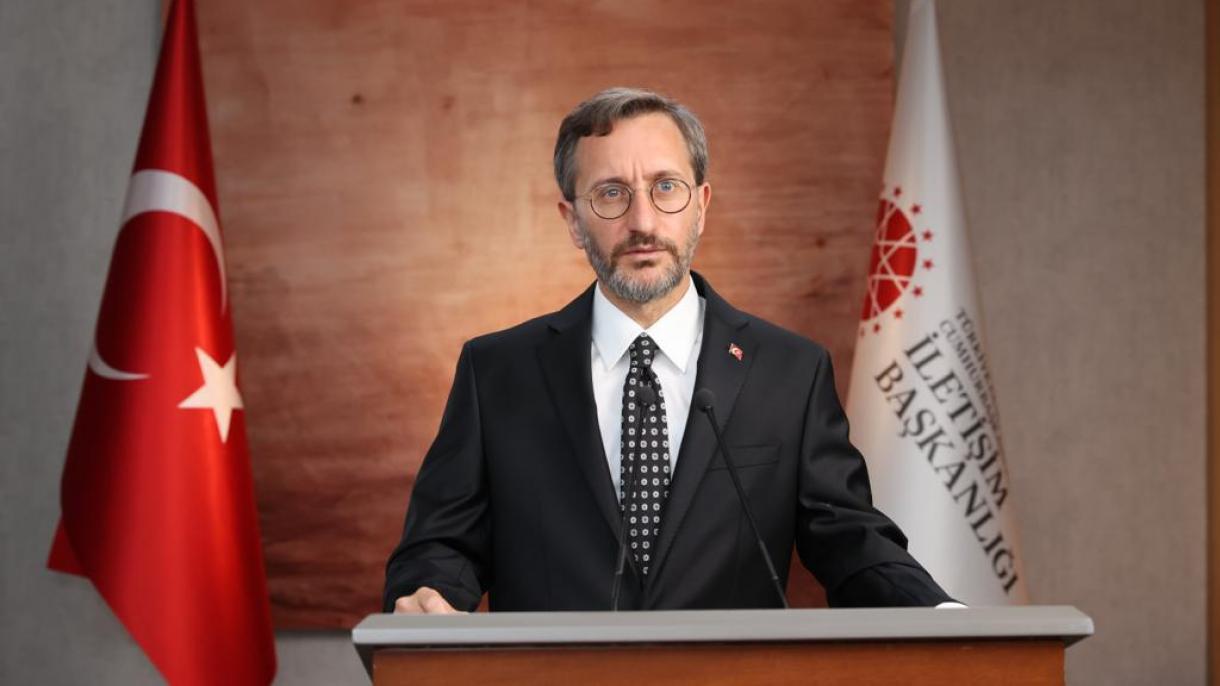 Fahrettin Altun Srebrenisa gyrgynçylygy bilen bagly beýannama berdi