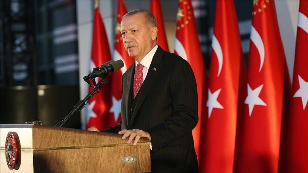 رئیس جمهور ترکیه خبر خروج کامل تروریستها از منطقه امن سوریه را داد
