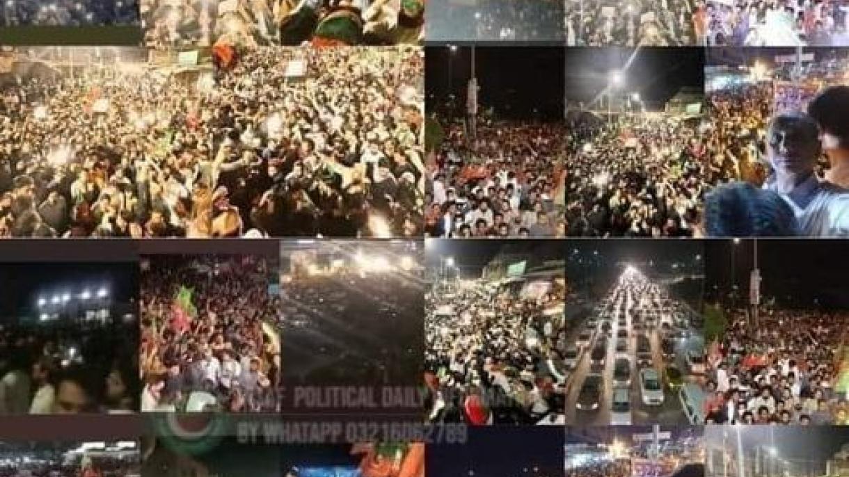 عوام کا سڑکوں پہ آنے پر شکریہ، عمران خان: سابق وزیراعظم سے اظہار یکجہتی، مظاہرے و ریلیاں