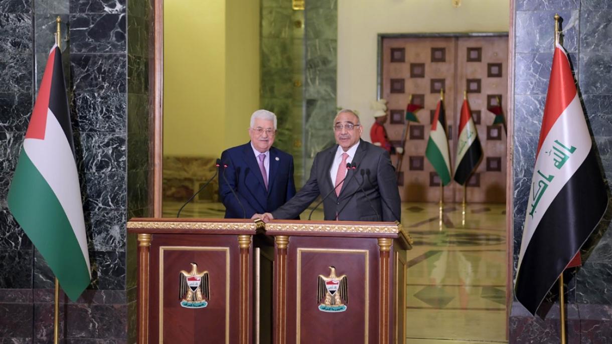 مذاکرات عباس با عبدالمهدی در عراق