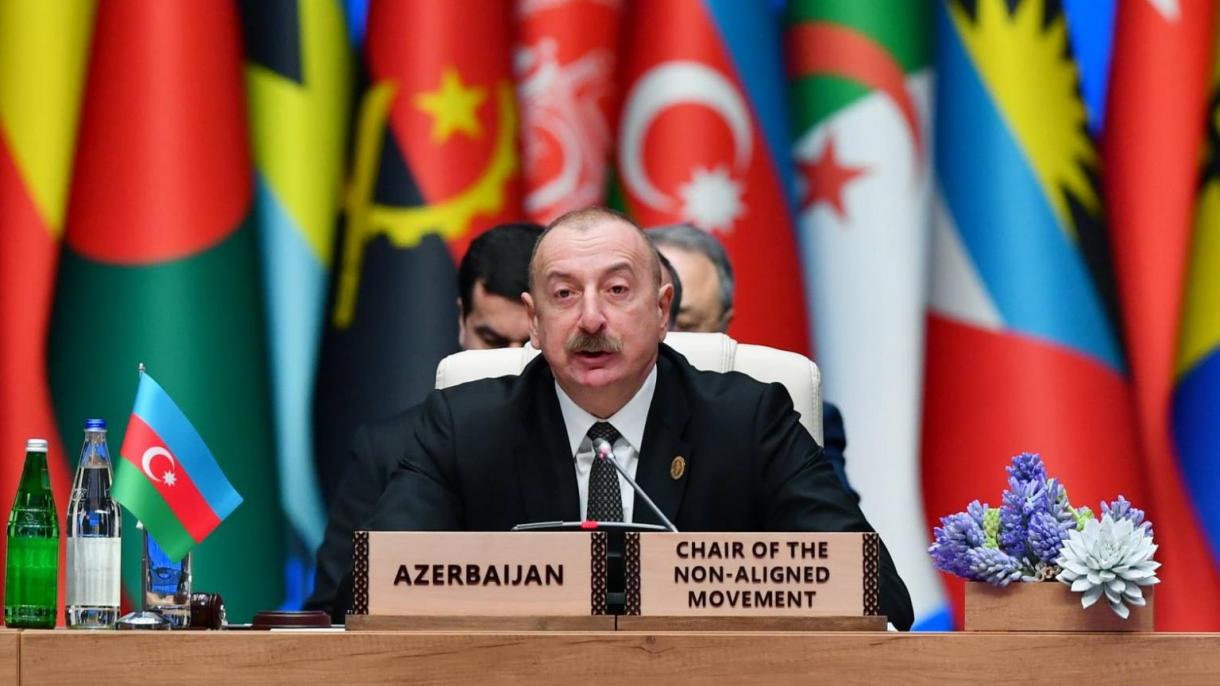Ilhom Aliyev Qoʻshilmaslik harakati sammitida nutq soʻzladi