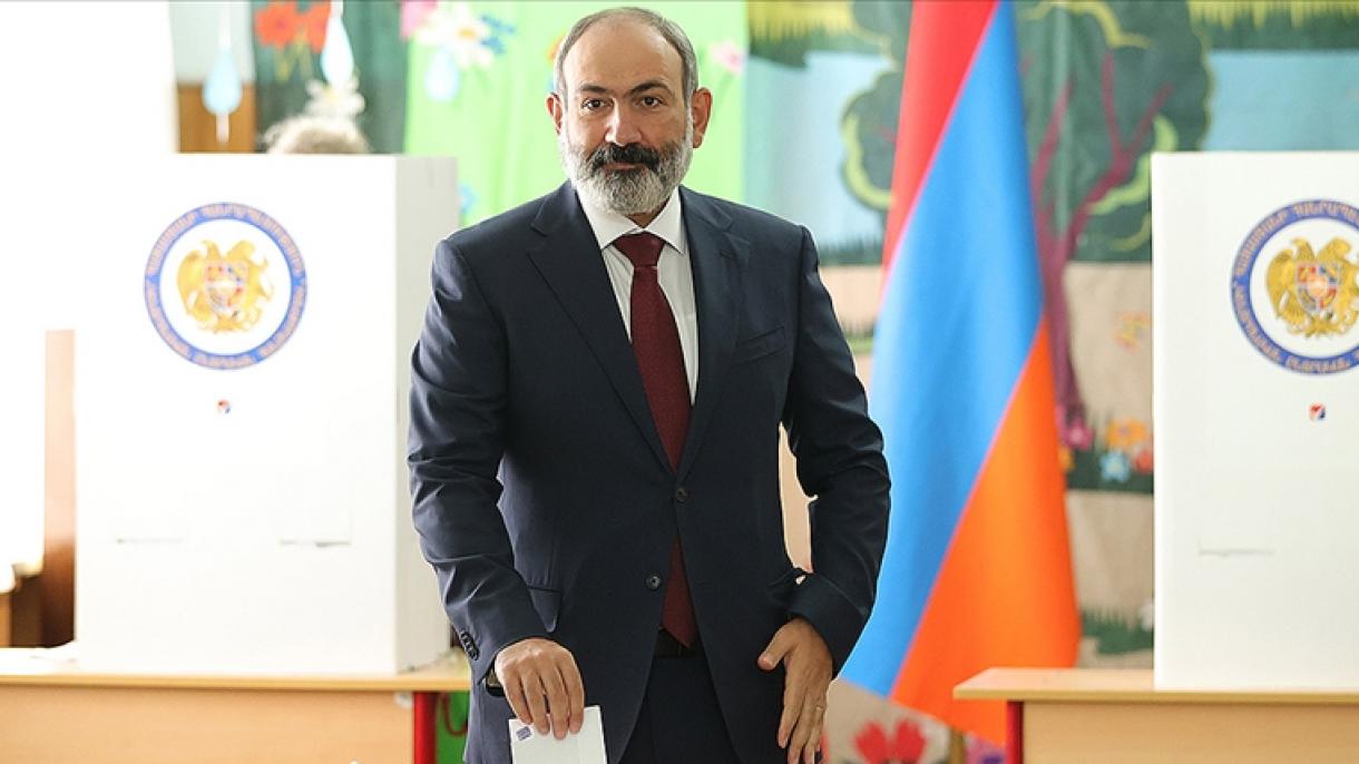 Ermenistanda Geçirlen Saýlawda Paşinýanyň Partiýasy Üstünlik Gazandy