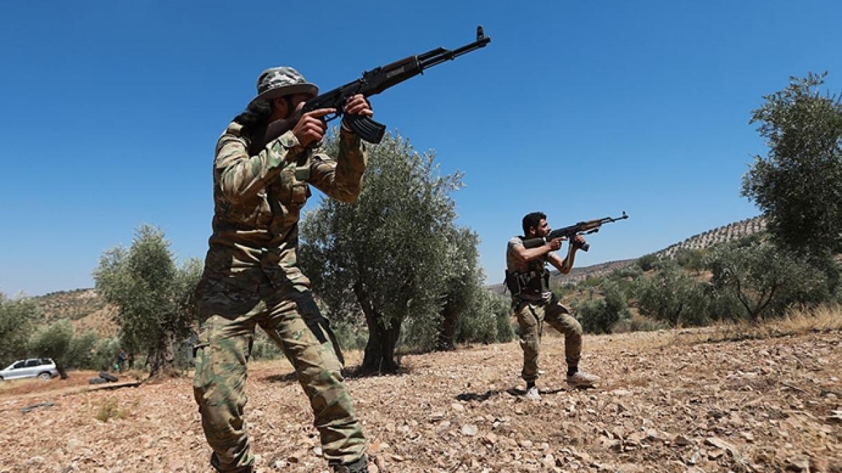 YPG/PKK恐怖分子袭击叙利亚国民军阵线 两名叙国民军士兵牺牲