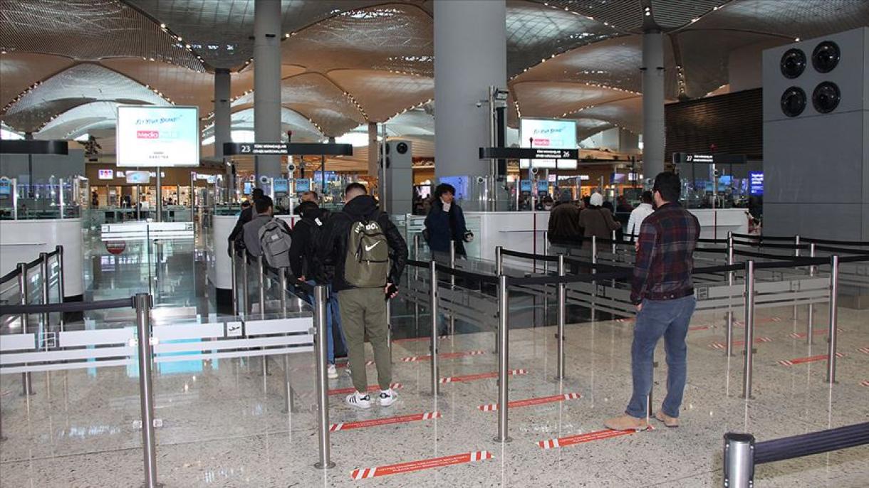 来自欧洲多国土耳其公民将在伊斯坦布尔隔离观察14天