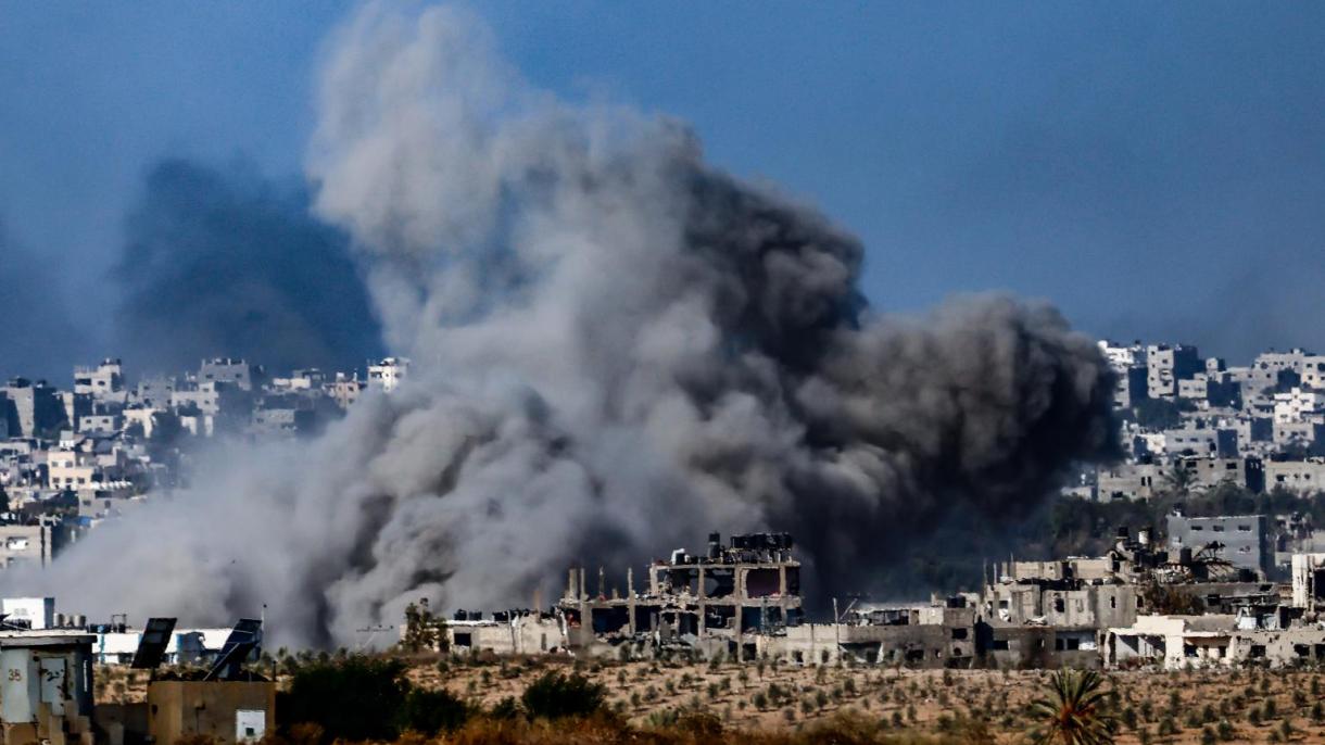 以色列继续轰炸加沙 共有8525名巴勒斯坦人丧生