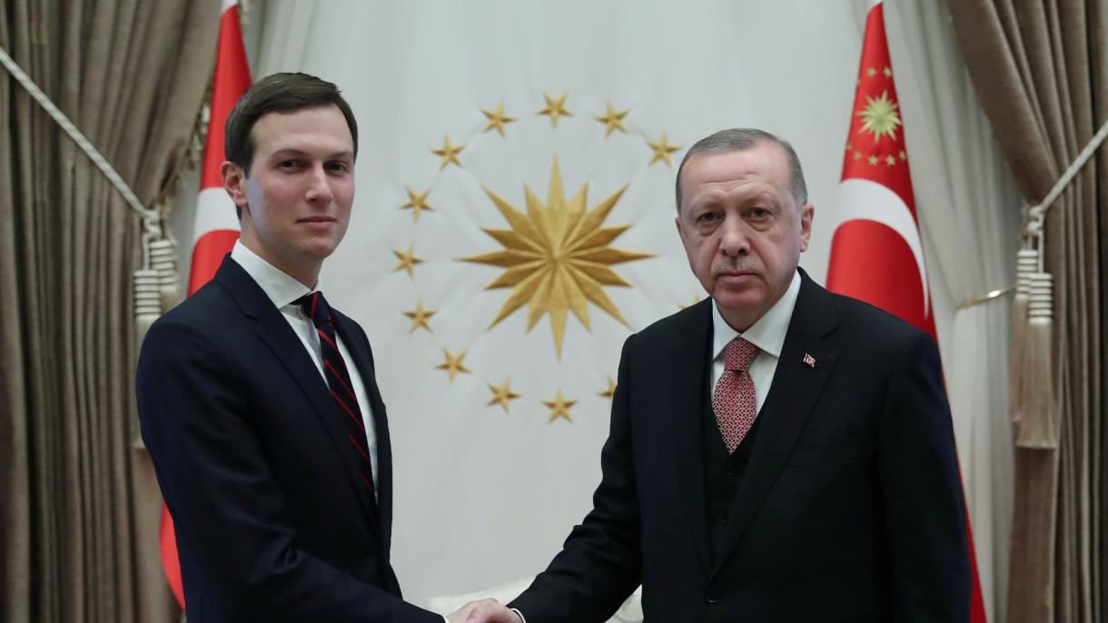 Prezident Rajap Tayyip Erdo'g'an Jared Kushnerni Beshtepada qabul qildi