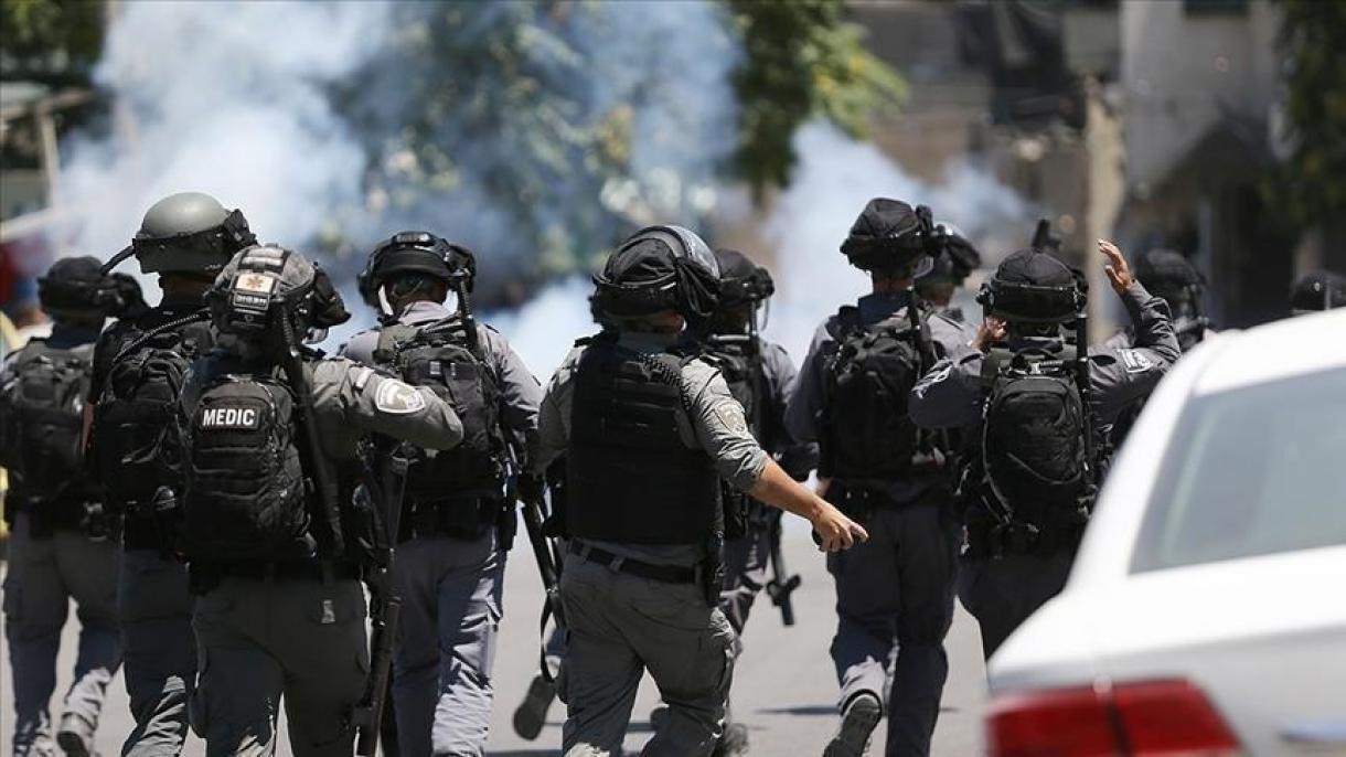 نظامیان اسرائیل به تظاهرات فلسطینیان در کرانه باختری یورش بردند
