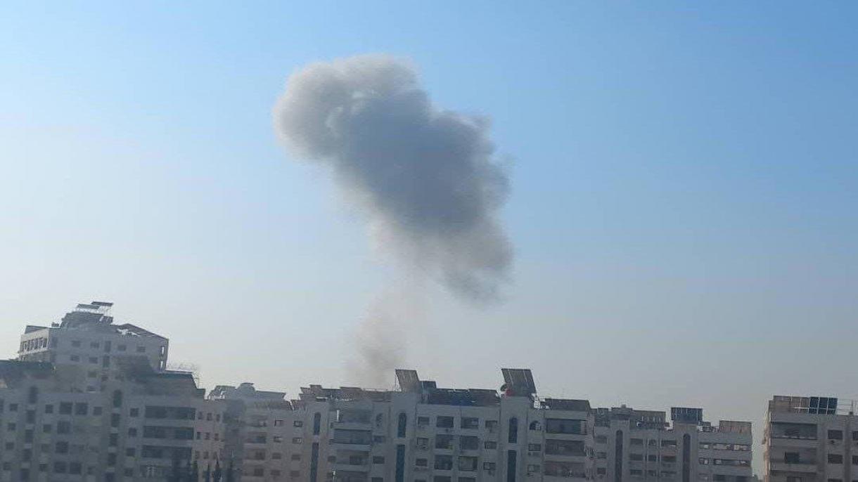 Israel llevó a cabo un ataque aéreo en Damasco