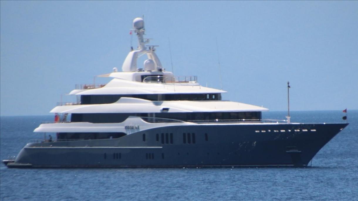 Dünýäniň İň Uly Ýahtasy Bodruma Geldi