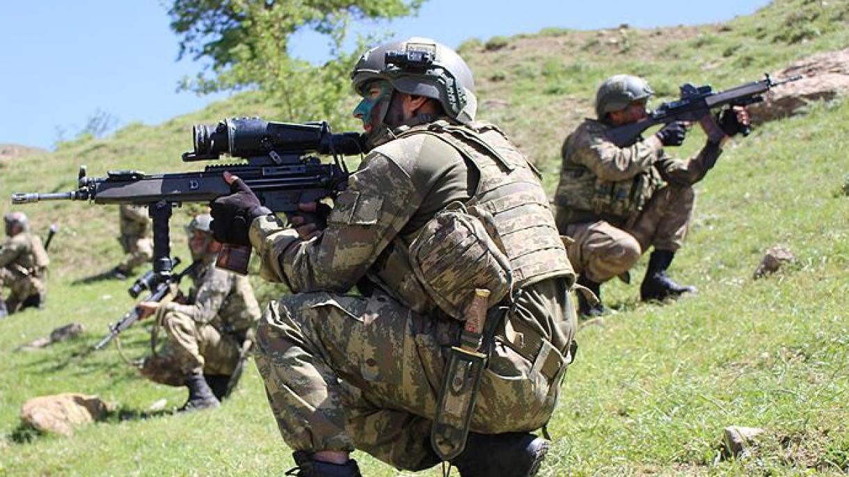 بیلان هفتگی مبارزه نیروهای مسلح ترکیه با تروریزم