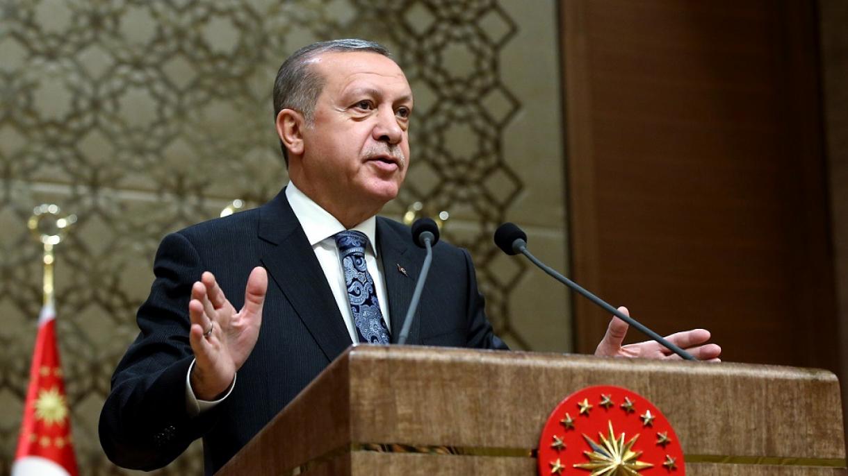 Президент Эрдоган  туризм секторунун өкүлдөрүн кабыл алды