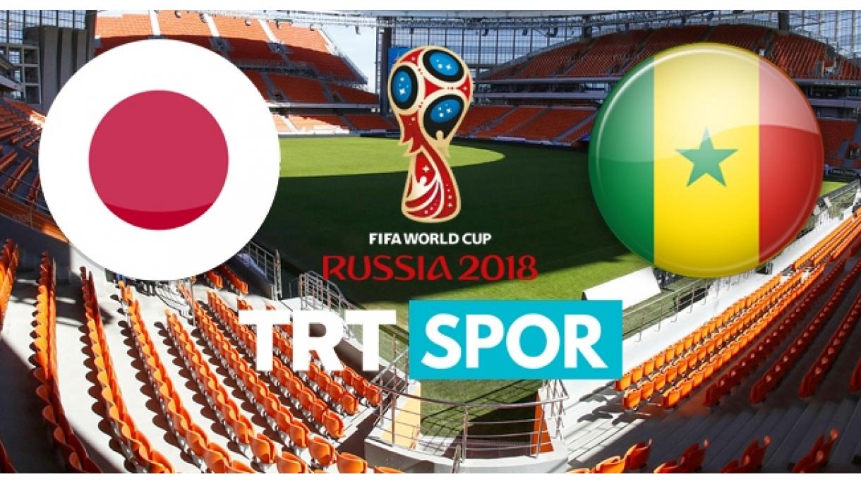 サッカーw杯18ロシア グループh 日本対セネガル Trtspor Trt4kで生中継