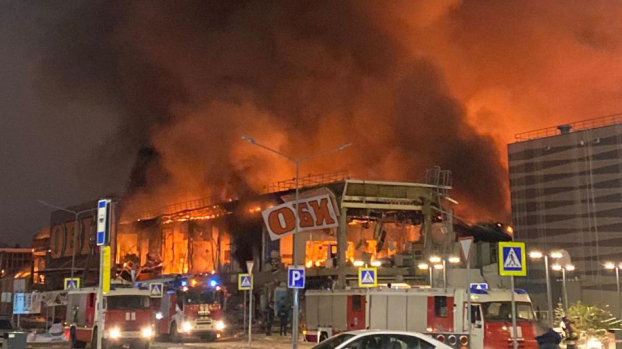Tűz ütött ki egy olajmezőn Oroszországban