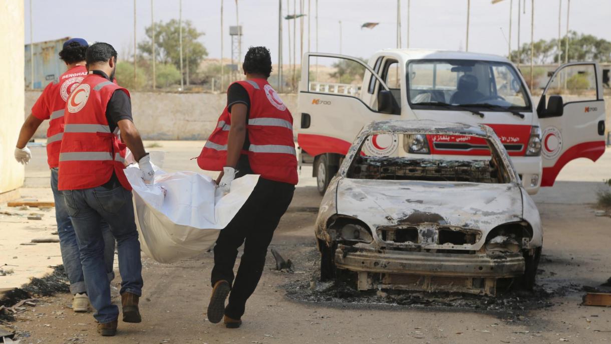 Brutalidad de milicias de Haftar: ejército libio descubre cadáveres carbonizados en Qasr bin Gashir
