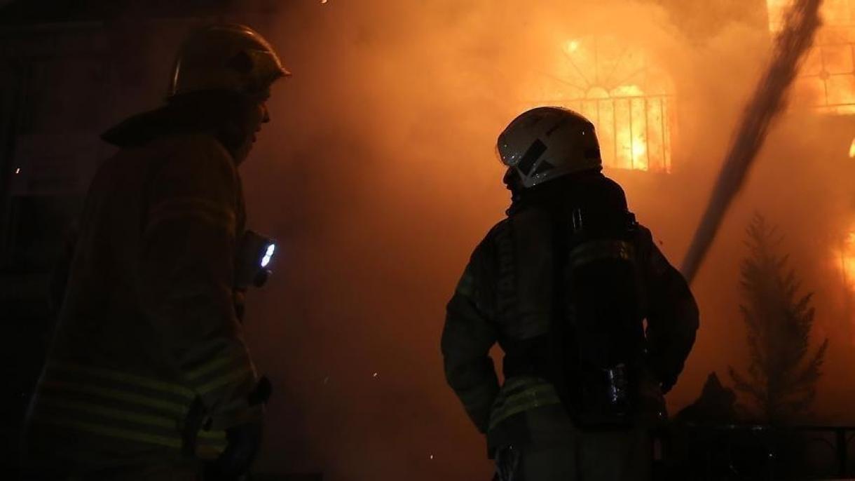Tűz ütött ki egy házban New Yorkban