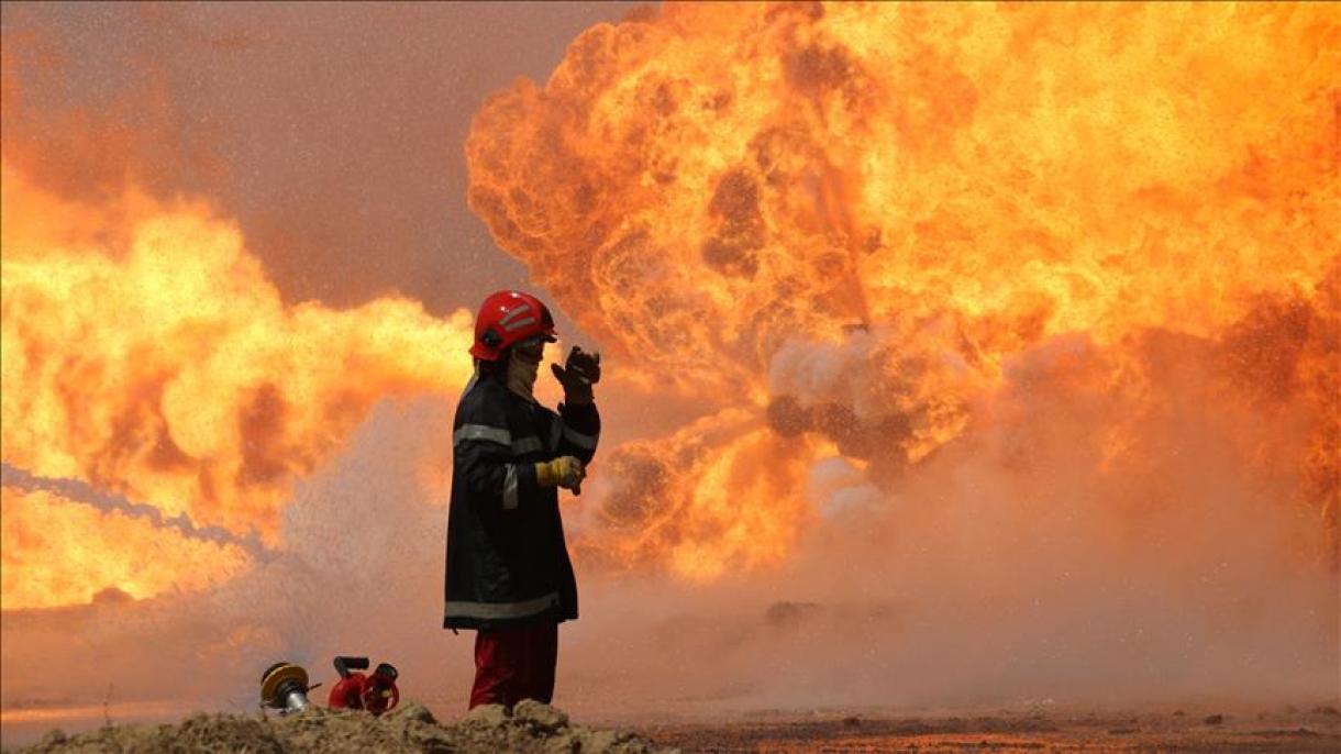 حمله به یک چاه نفت در کرکوک عراق