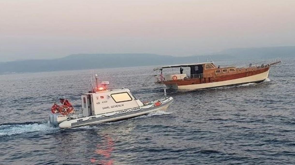 نجات 28 مهاجر رانده‌شده از سوی یونان به آب‌های ازمیر