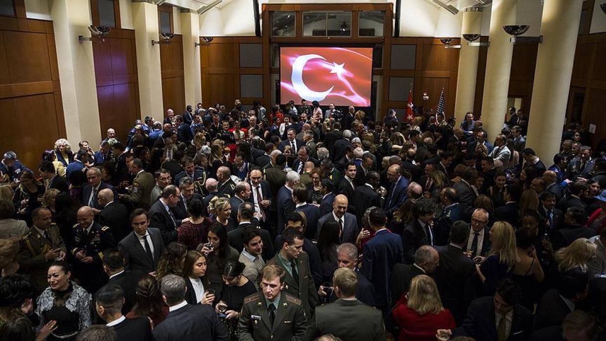 土耳其驻华盛顿大使馆举行庆祝土耳其共和国创建94周年招待会