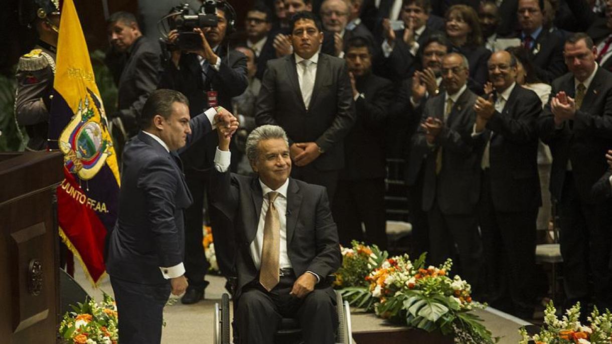 Lenín Moreno toma posesión como presidente de Ecuador