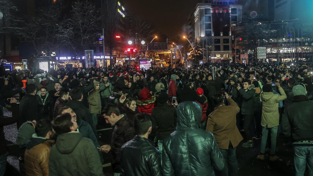 برگزاری جشن های سال نو در سرتاسر ترکیه