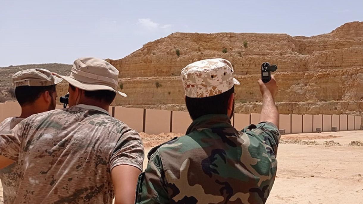 Түрк аскерлери  ливиялык аскерлерди снайпердик боюнча машыктырды