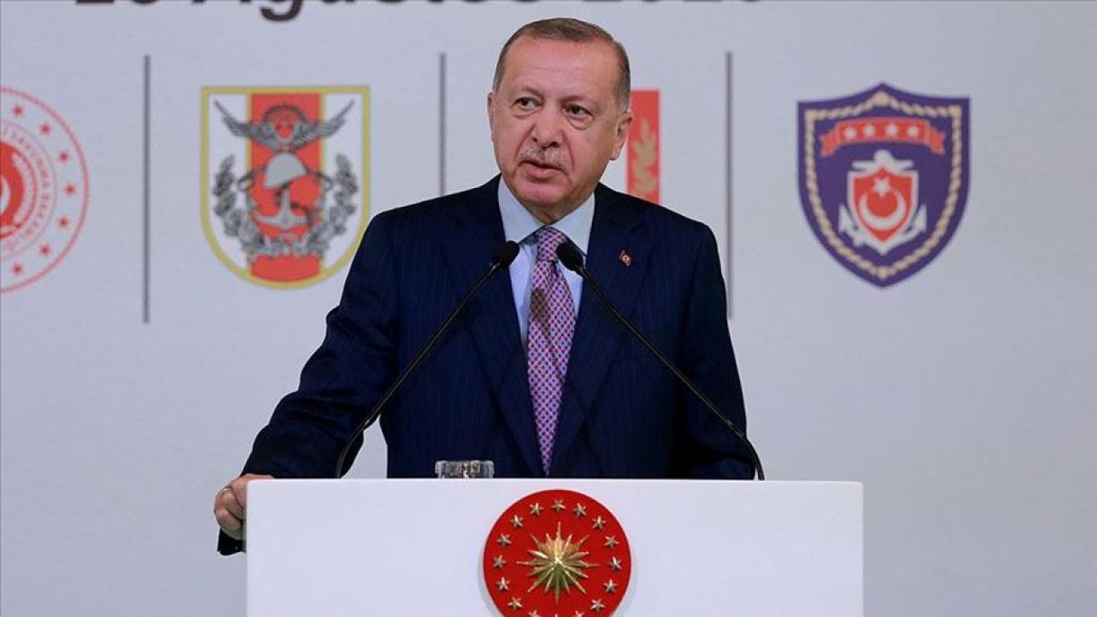 Президент Эрдоган: "Коргонуу өнөр жайыбызда жолубузду чечкиндүү улантуудабыз"