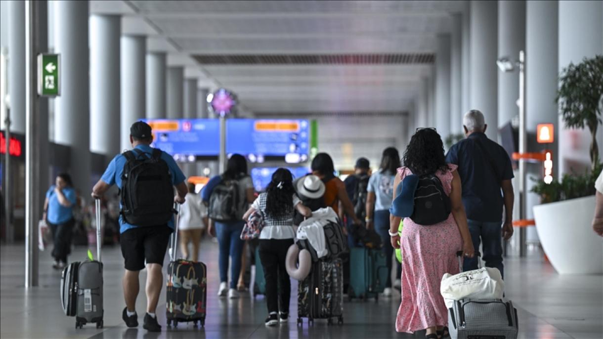 ماہ اکتوبر میں ترکیہ آنے والے غیر ملکی سیاحوں کی تعداد میں اضافہ